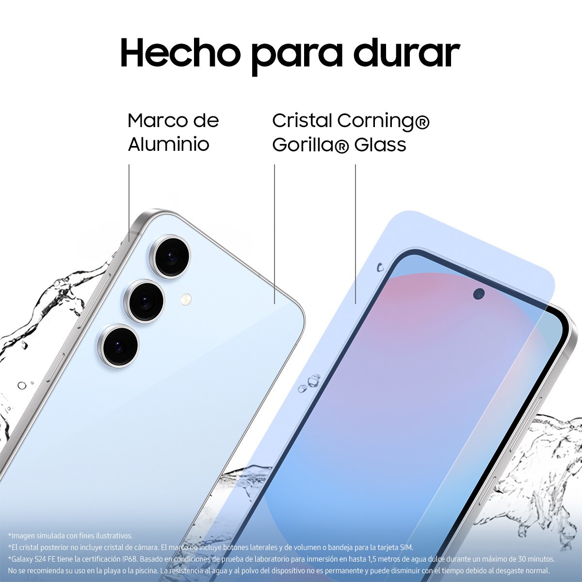 Smartphone Samsung Galaxy S24 FE 128GB + 8GB, 6,7" Azul-3