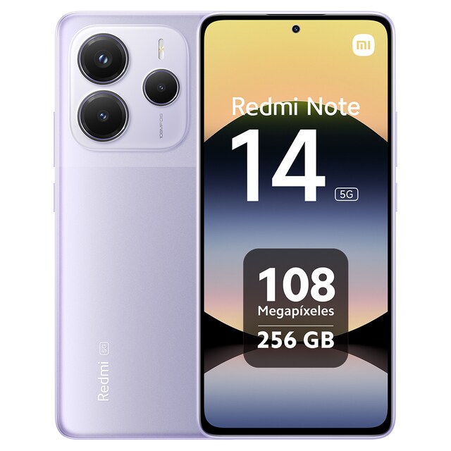 Imagen 0 de Xiaomi Redmi Note 14 5G 8GB + 256GB móvil libre