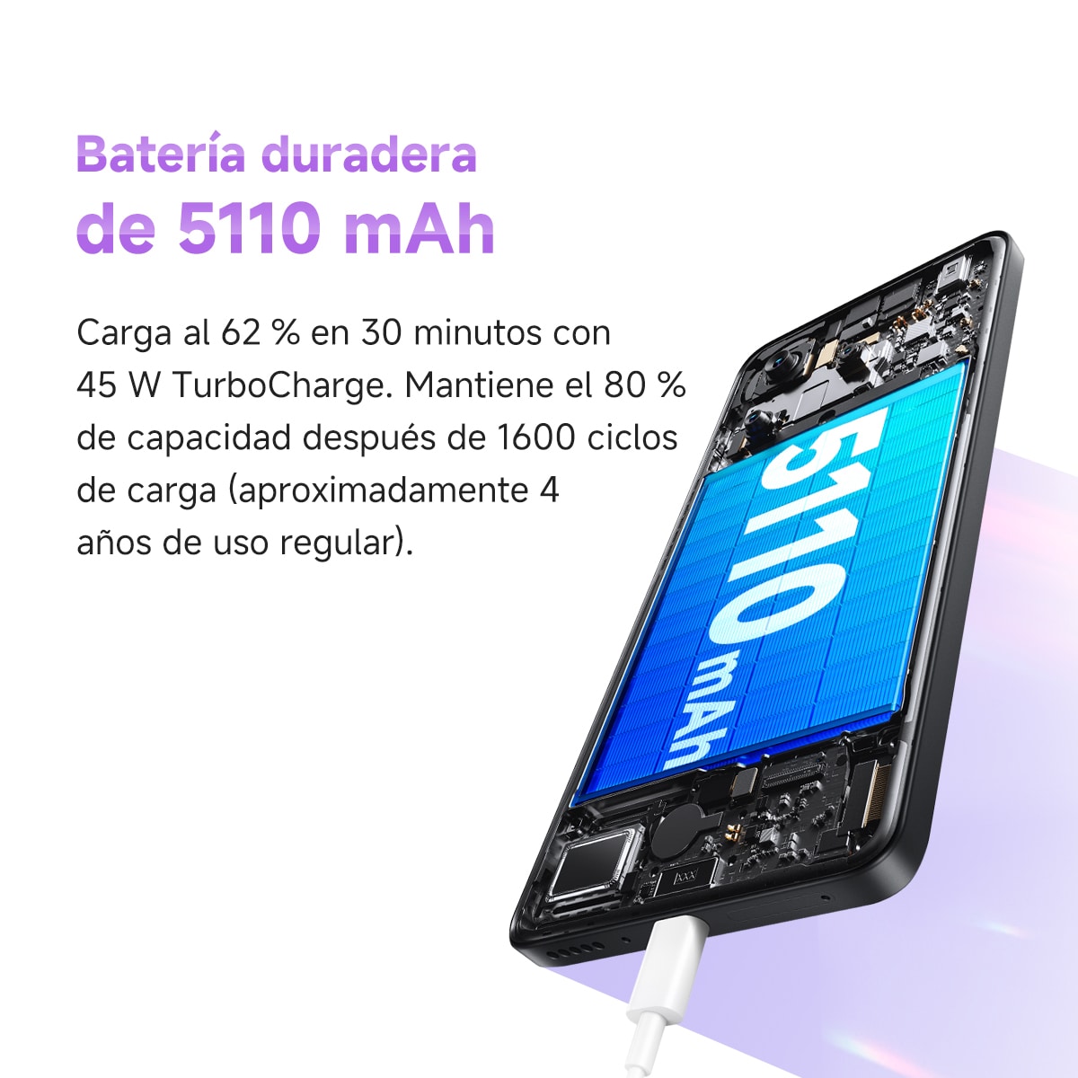 Xiaomi Redmi Note 14 5G 8GB + 256GB móvil libre Negro Medianoche-8