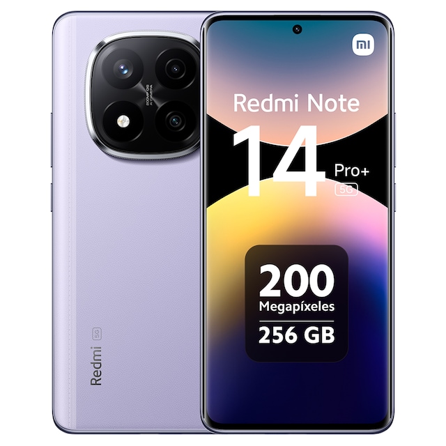 Imagen 0 de Xiaomi Redmi Note 14 Pro+ 5G 8GB + 256GB móvil libre