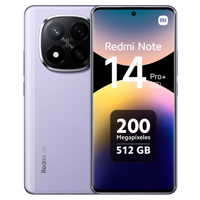 Imagen 0 de Xiaomi Redmi Note 14 Pro+ 5G 12GB + 512GB móvil libre