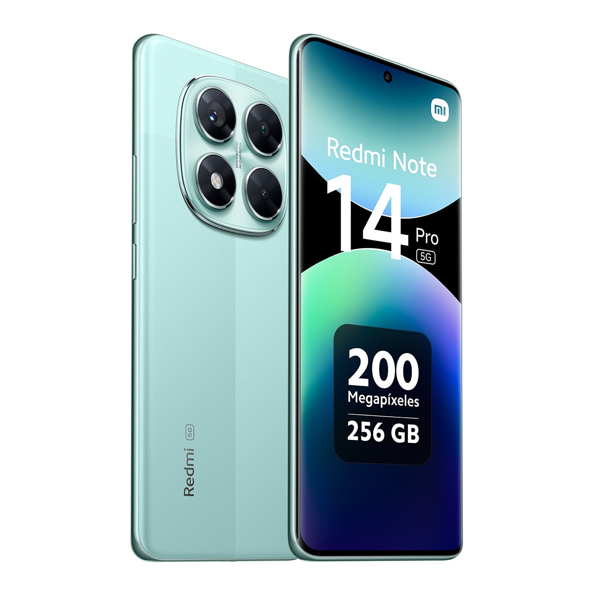 Xiaomi Redmi Note 14 Pro 5G 8GB + 256GB móvil libre Verde Coral-4