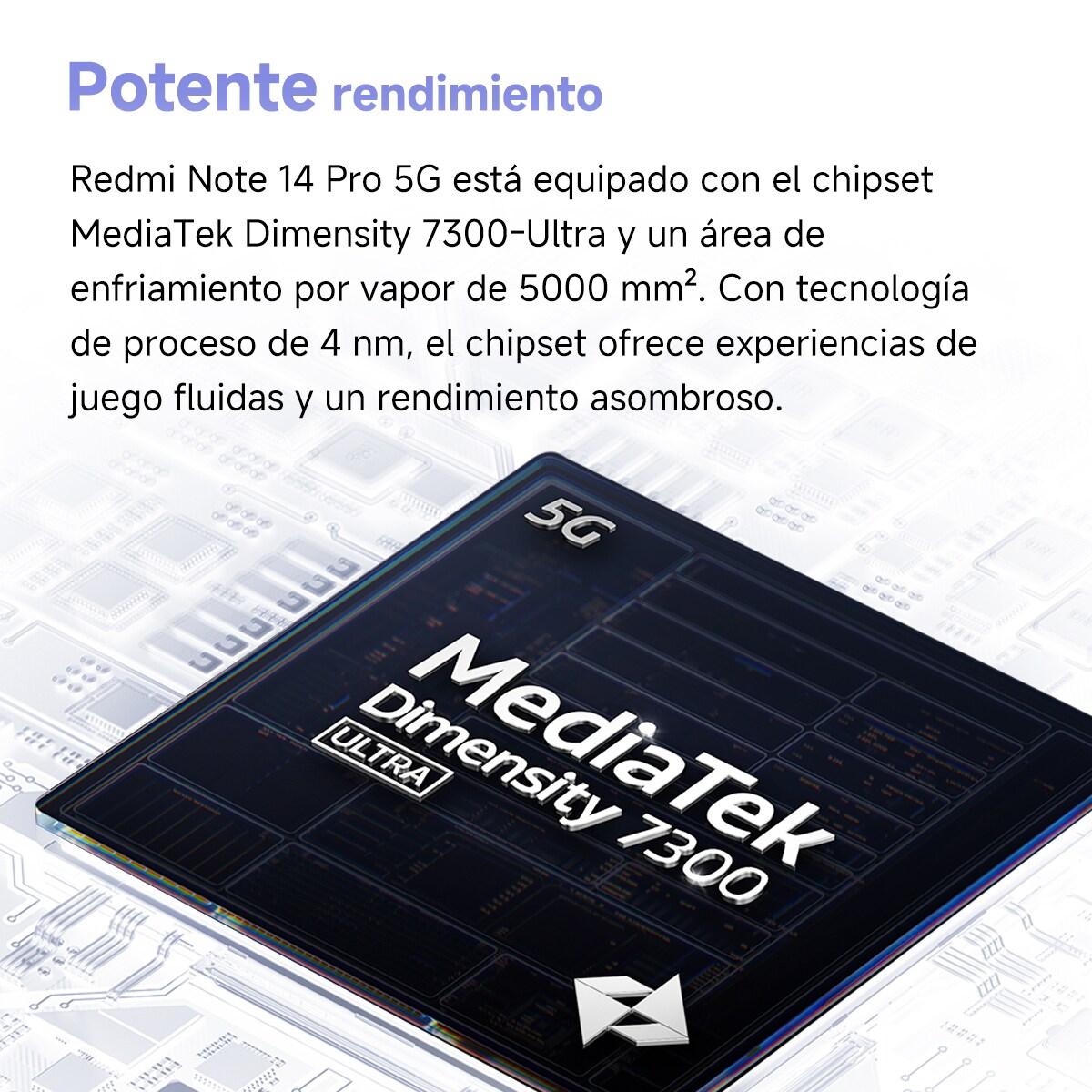 Xiaomi Redmi Note 14 Pro 5G 8GB + 256GB móvil libre Lavanda-9