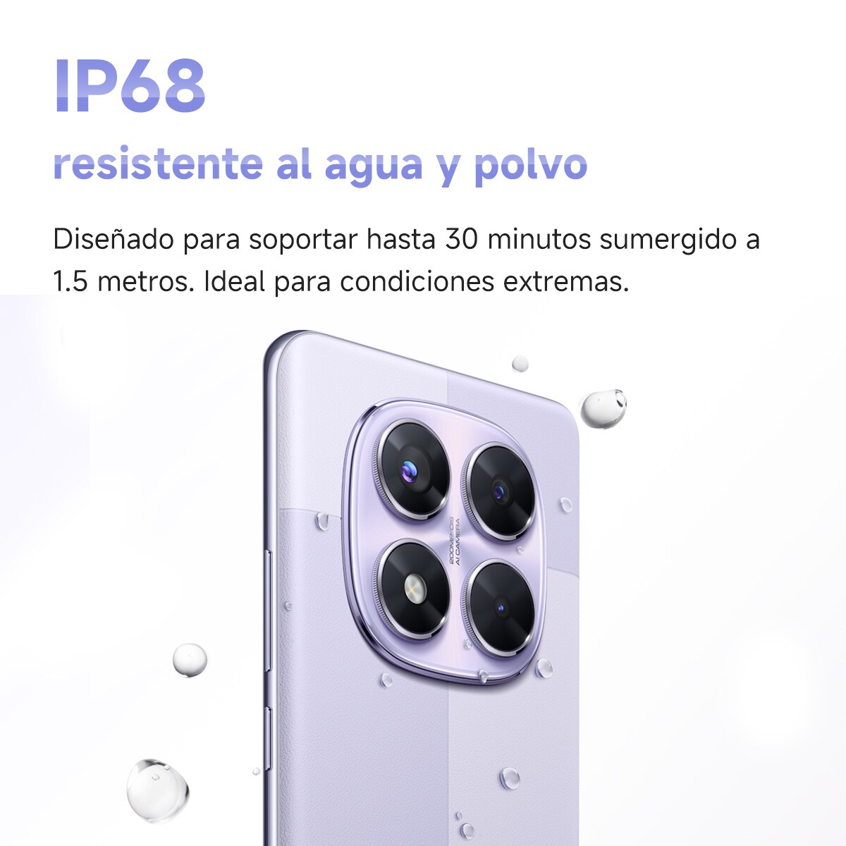 Xiaomi Redmi Note 14 Pro 5G 8GB + 256GB móvil libre Lavanda-12