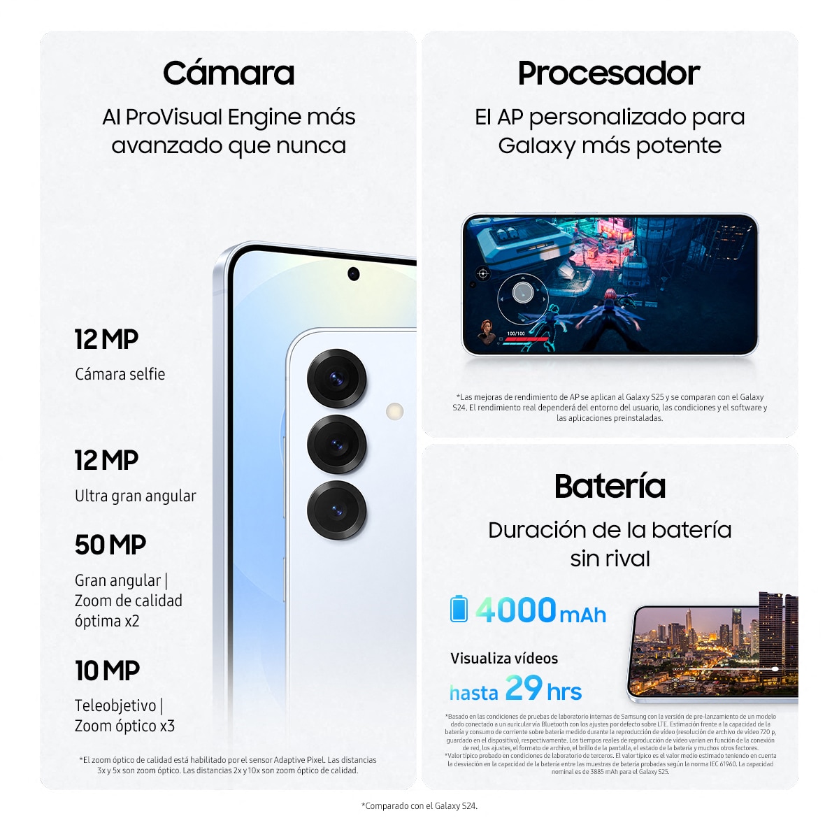 Samsung Galaxy S25 12GB + 256 GB móvil libre Navy-4