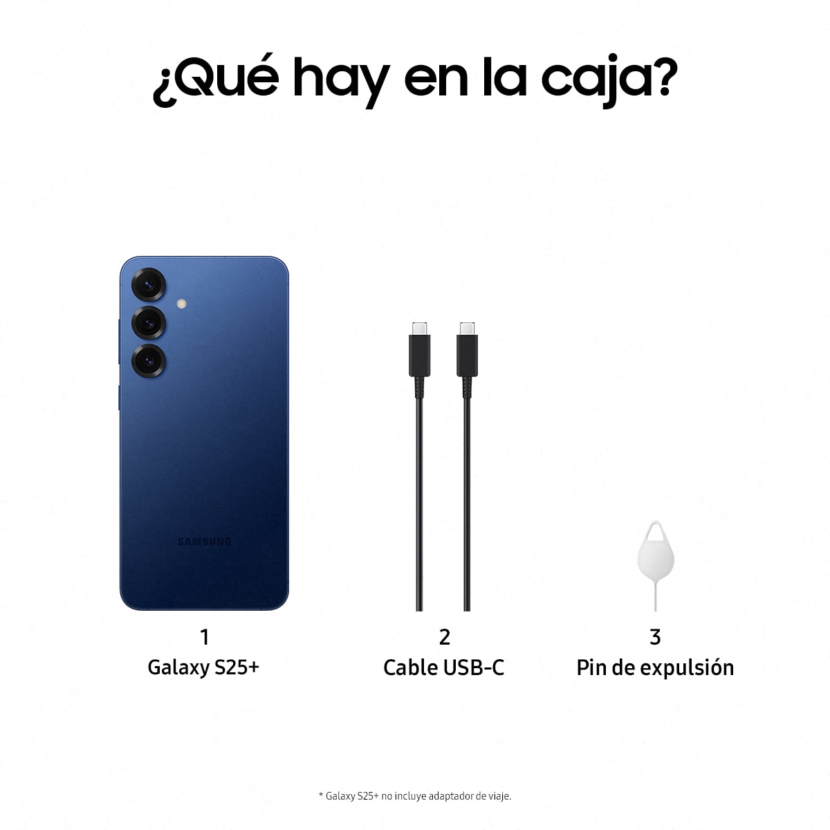 Samsung Galaxy S25+ 12 GB + 512 GB móvil libre Navy-6