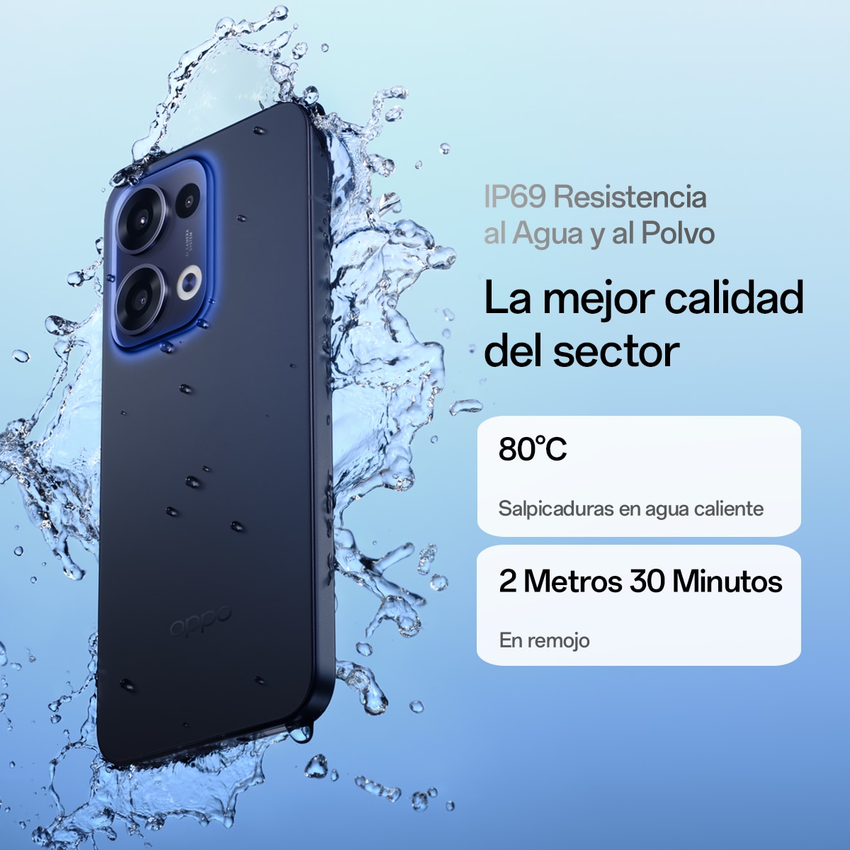 OPPO Reno13 5G 256GB + 12GB móvil libre Azul-12