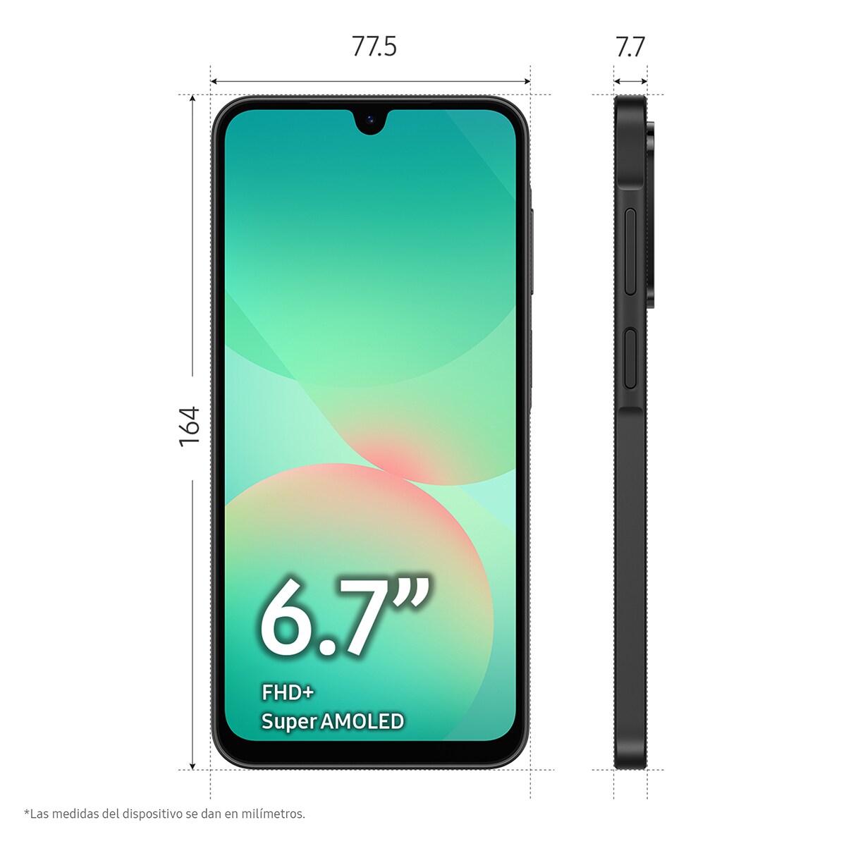 Samsung Galaxy A26 5G 8GB + 256GB Móvil libre Negro-2