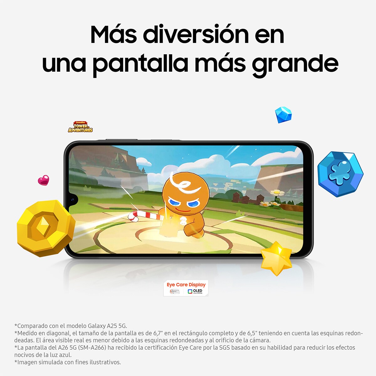 Samsung Galaxy A26 5G 8GB + 256GB Móvil libre Negro-8