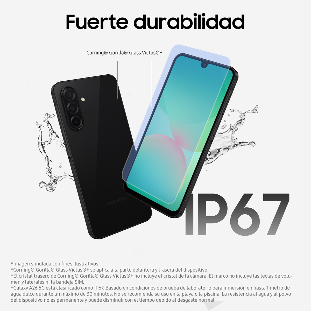 Samsung Galaxy A26 5G 8GB + 256GB Móvil libre Negro-9