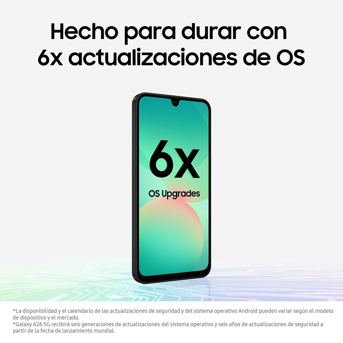 Samsung Galaxy A26 5G 8GB + 256GB Móvil libre Negro-10