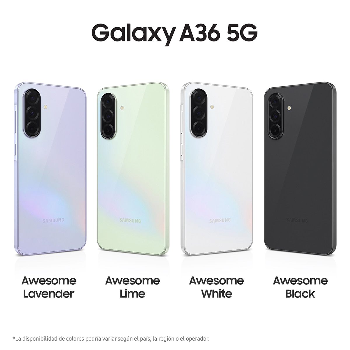 Samsung Galaxy A36 5G 6GB + 128 GB Móvil libre Negro-3
