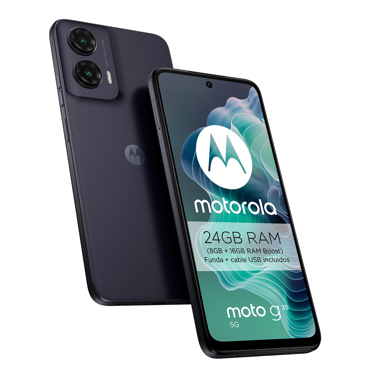 Motorola moto g35 5G 8GB + 256GB Móvil libre Negro-4