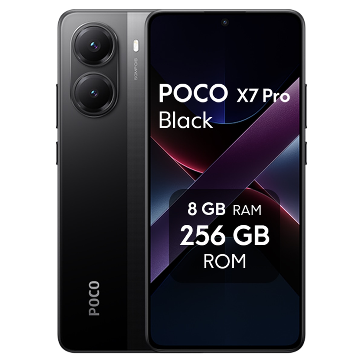 POCO X7 Pro 8GB + 256GB Móvil libre Negro 256 GB + 8 GB RAM · El