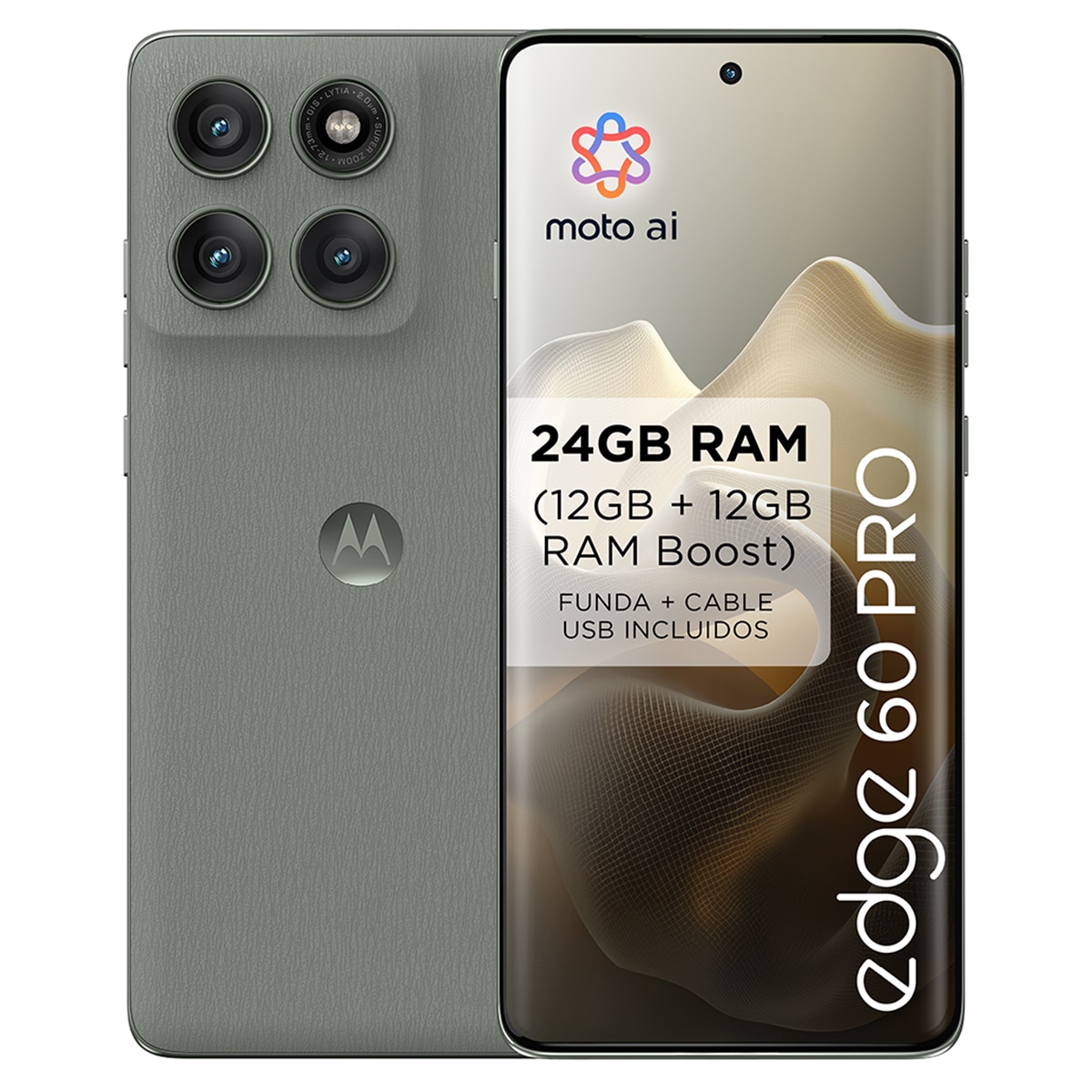 Imagen 0 de Motorola edge 60 Pro 12 GB + 512 GB móvil libre