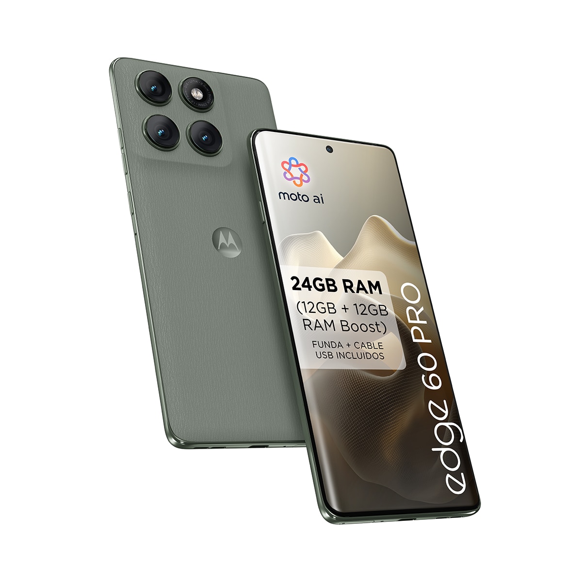 Motorola edge 60 Pro 12 GB + 512 GB móvil libre PANTONE Shadow-10