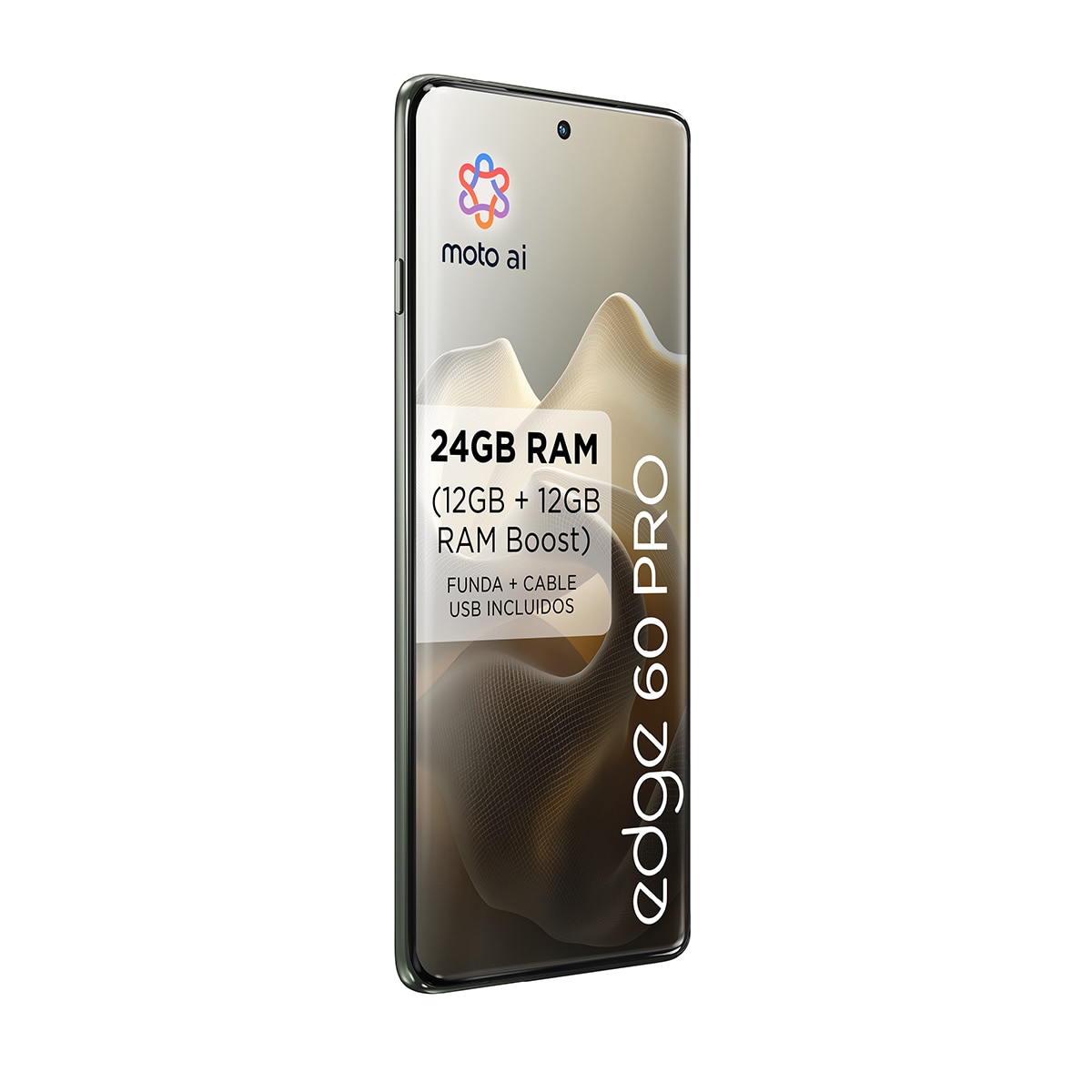 Motorola edge 60 Pro 12 GB + 512 GB móvil libre PANTONE Shadow-11