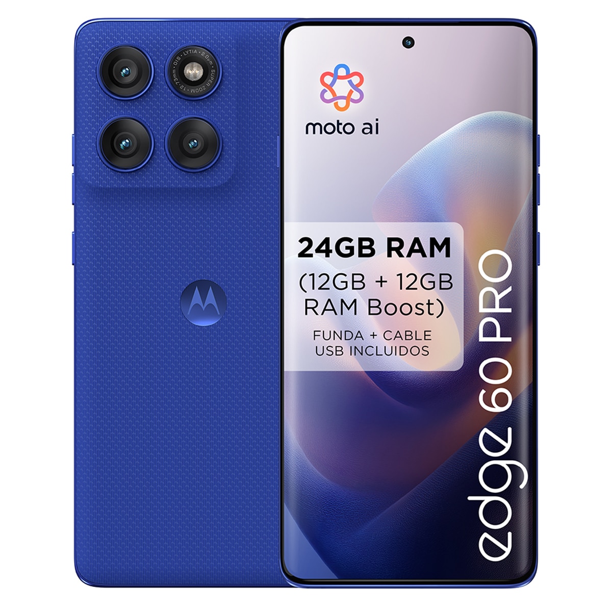 Imagen 0 de Motorola edge 60 Pro 12 GB + 512 GB móvil libre