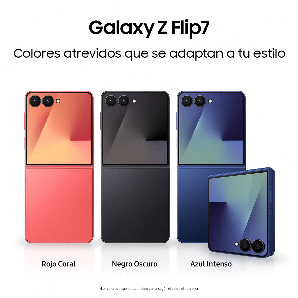 Samsung Galaxy Z Flip7 12GB + 512GB móvil libre Azul Intenso-2
