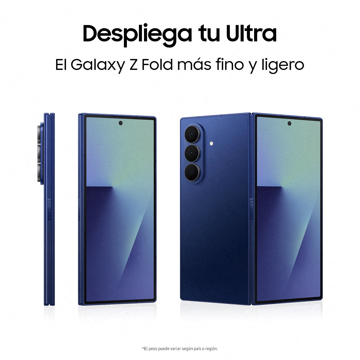 Samsung Galaxy Z Fold7 12GB + 256GB móvil libre Plata-3