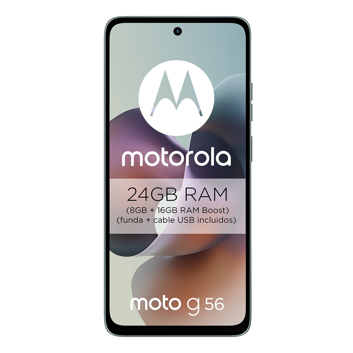 Motorola moto g56 5G 8GB + 512GB móvil libre + Buds Gray Mist-2