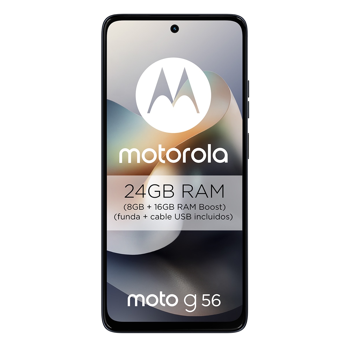 Motorola moto g56 5G 8GB + 512GB móvil libre + Buds Black Oyster-2
