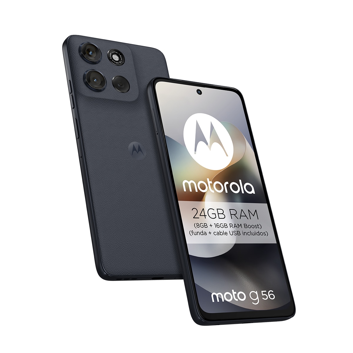 Motorola moto g56 5G 8GB + 512GB móvil libre + Buds Black Oyster-4