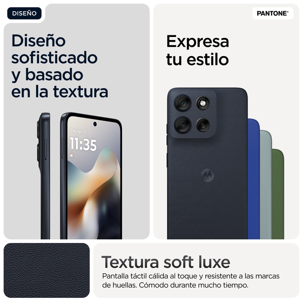 Motorola moto g56 5G 8GB + 512GB móvil libre + Buds Black Oyster-6