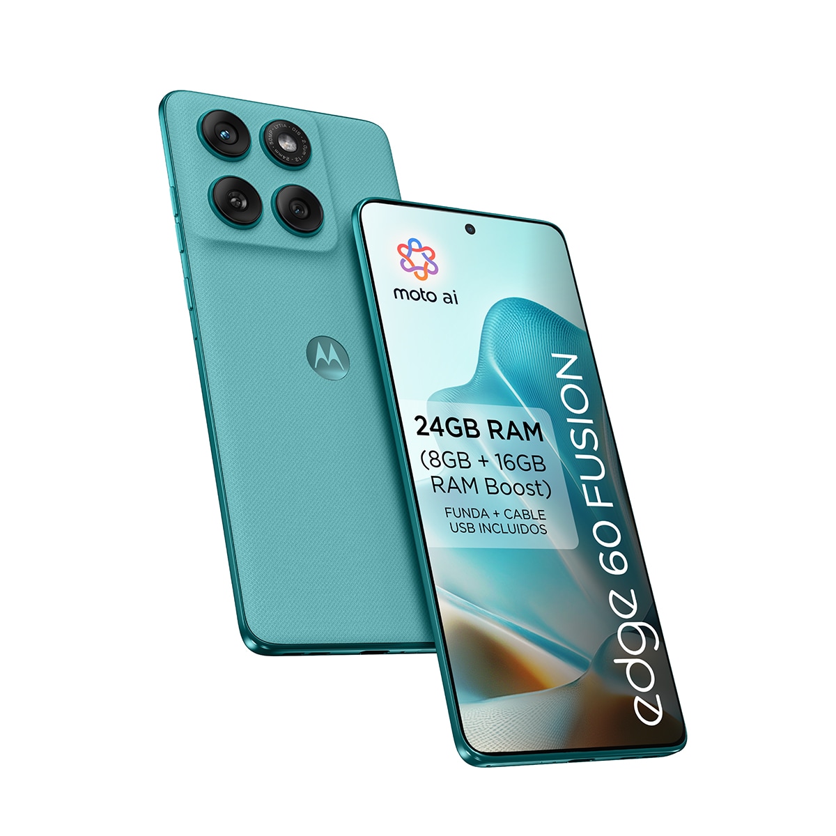 Motorola Edge 60 Fusion 8GB + 256GB móvil libre Amazonita-4