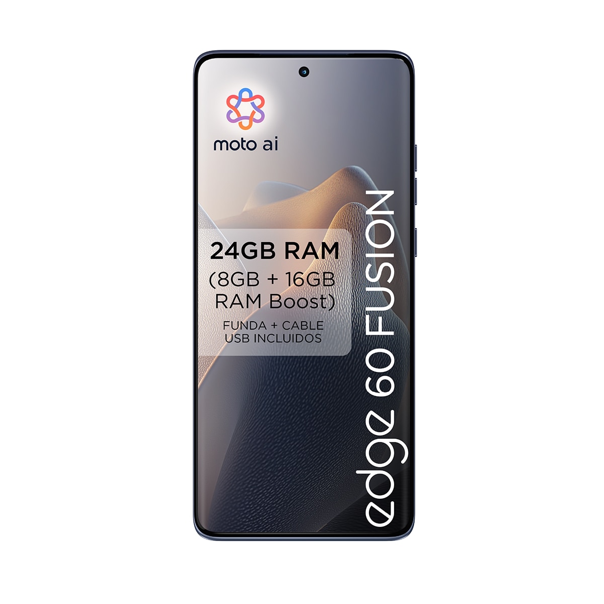 Motorola Edge 60 Fusion 8GB + 256GB móvil libre Slipstream Gray-2