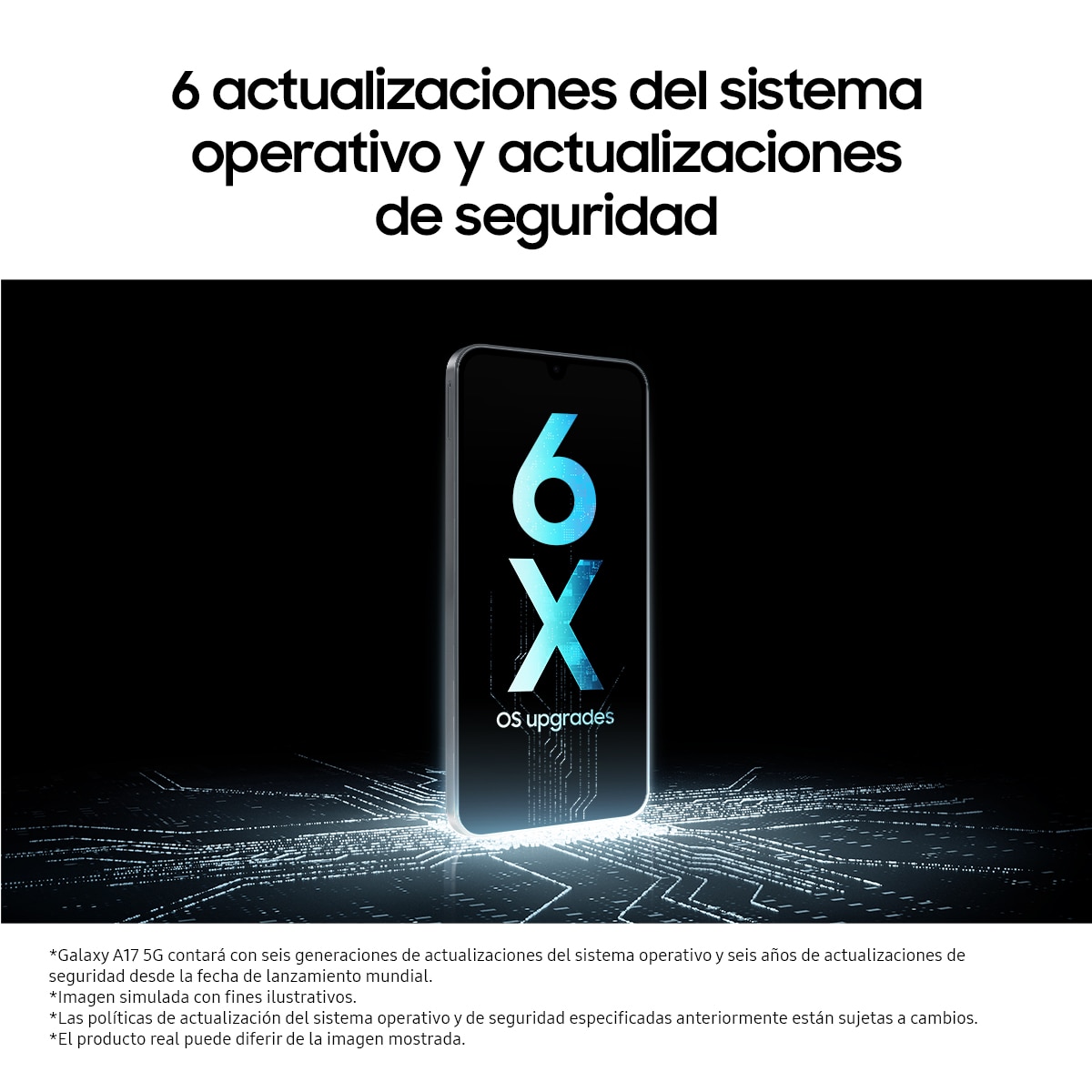 Móvil Samsung Galaxy A17 5G 6,7" Exynos 1330 Azul-8