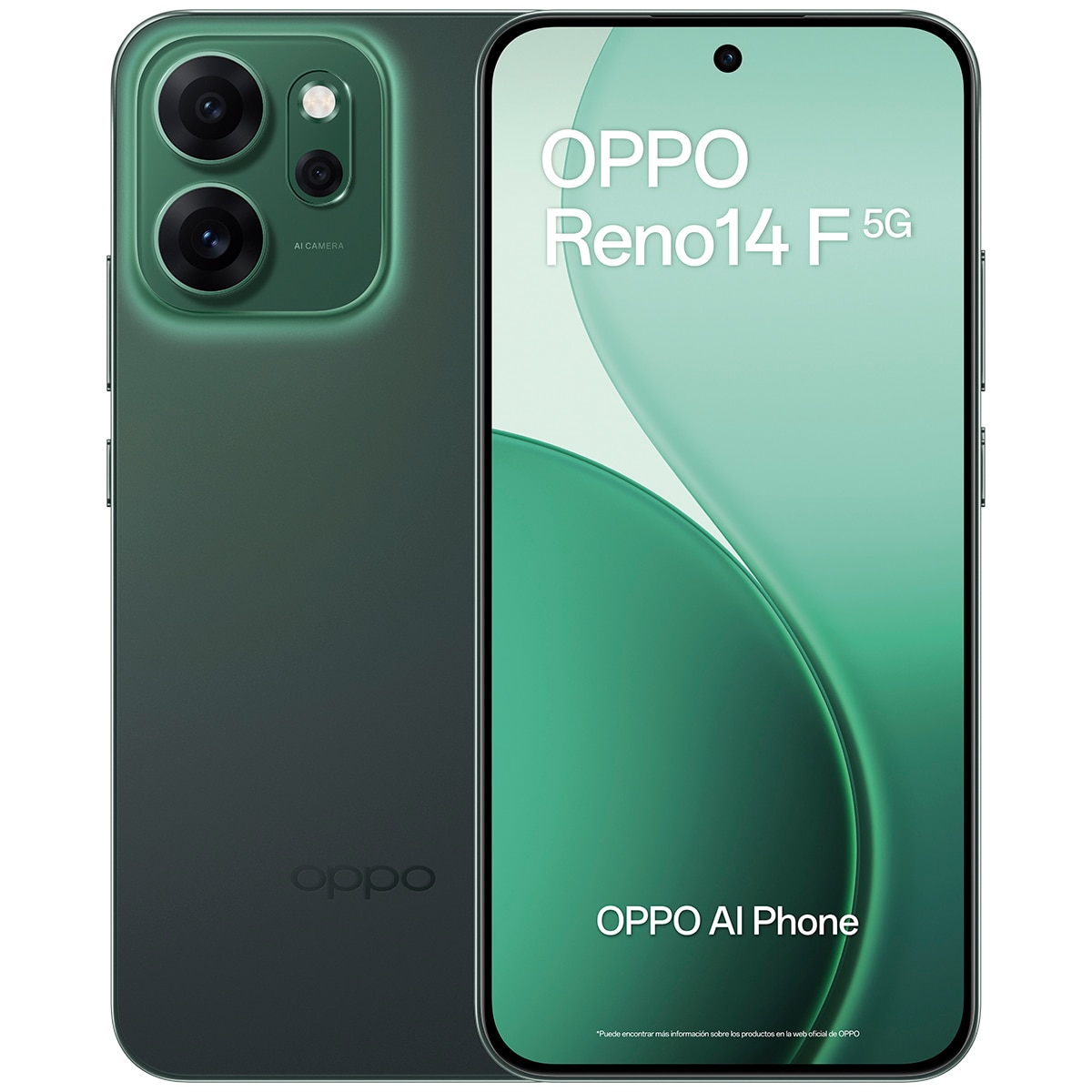 Imagen 0 de Oppo Reno 14 F 5G 8GB + 256 GB móvil libre