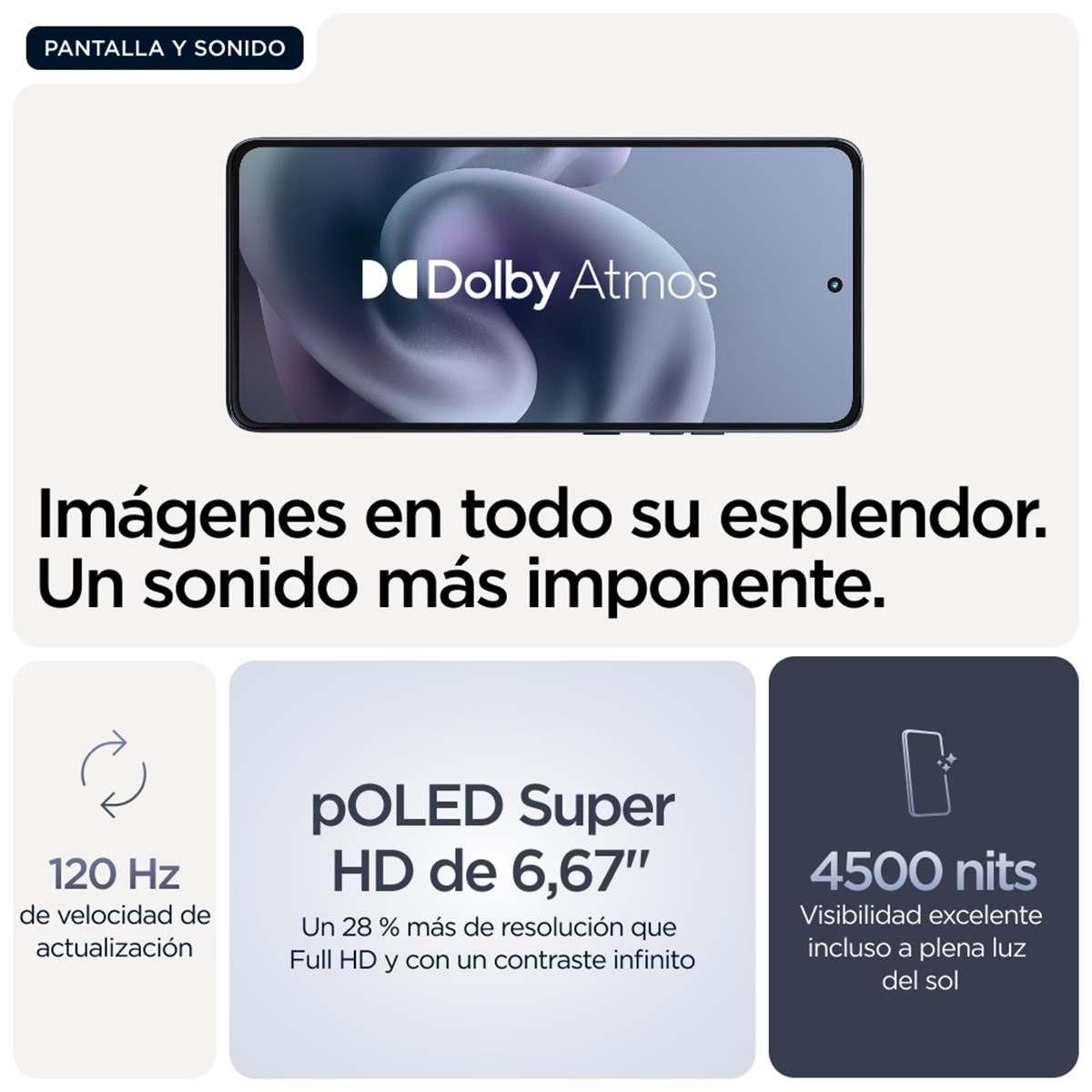 Smatphone Motorola Moto G86 Power 5G, 6,67" 8GB + 512GB Spellbound-8