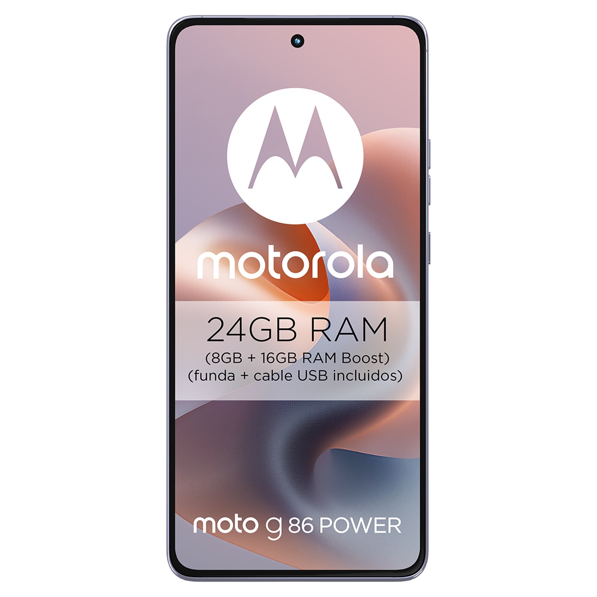 Motorola Moto g86 power 5G 8GB + 512GB móvil libre Morado-2