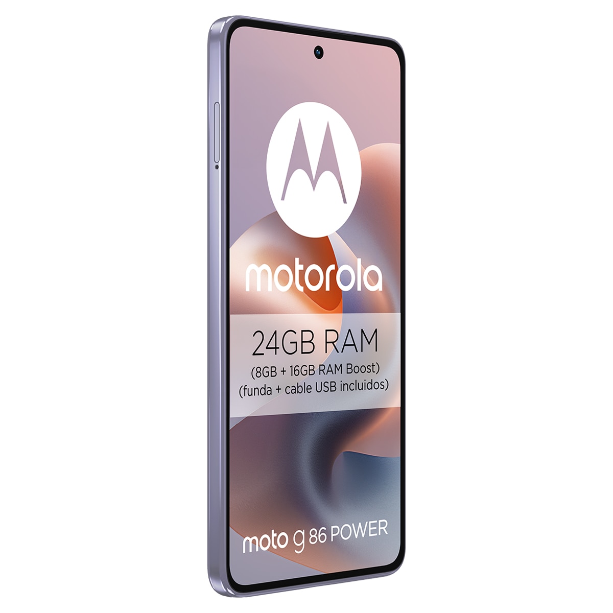 Motorola Moto g86 power 5G 8GB + 512GB móvil libre Morado-5
