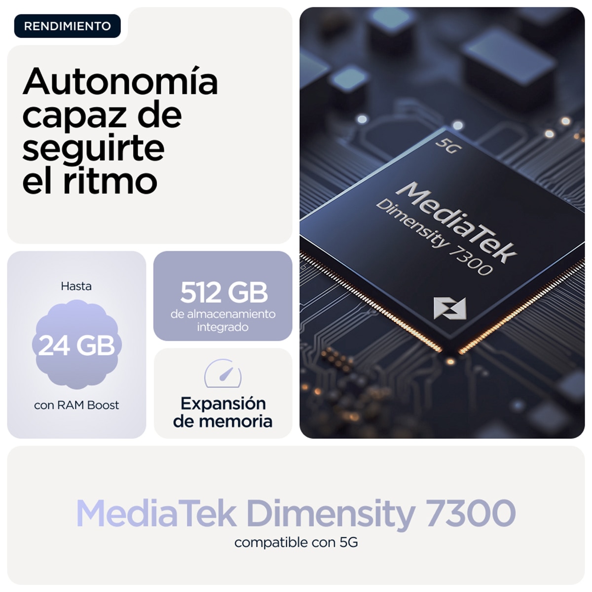 Motorola Moto g86 power 5G 8GB + 512GB móvil libre Morado-10