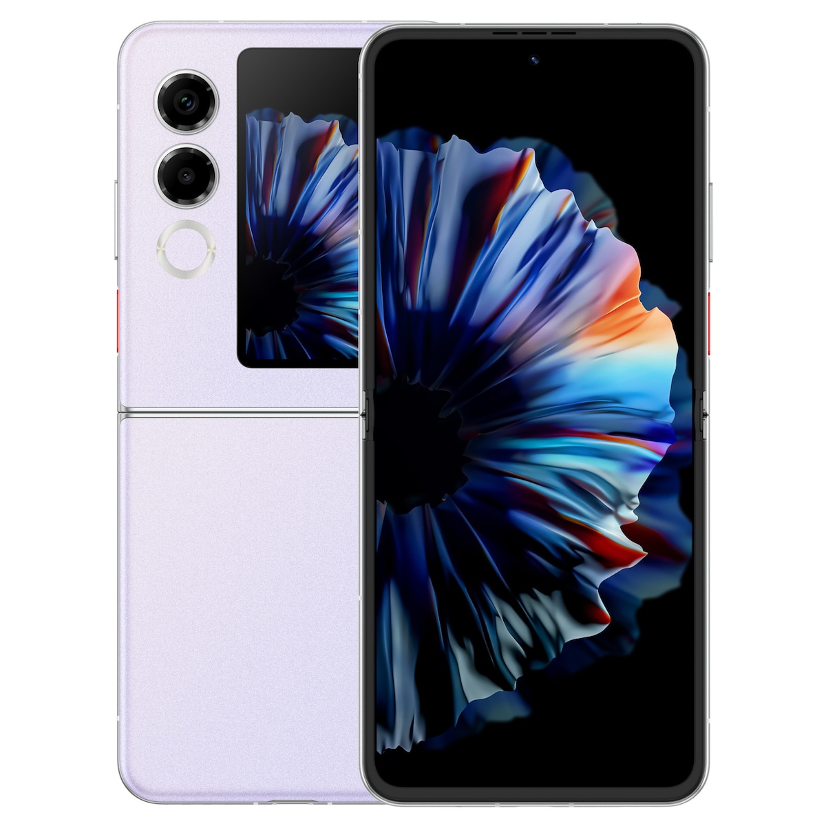ZTE nubia Flip 2 5G 8GB + 256GB móvil libre Lila-1