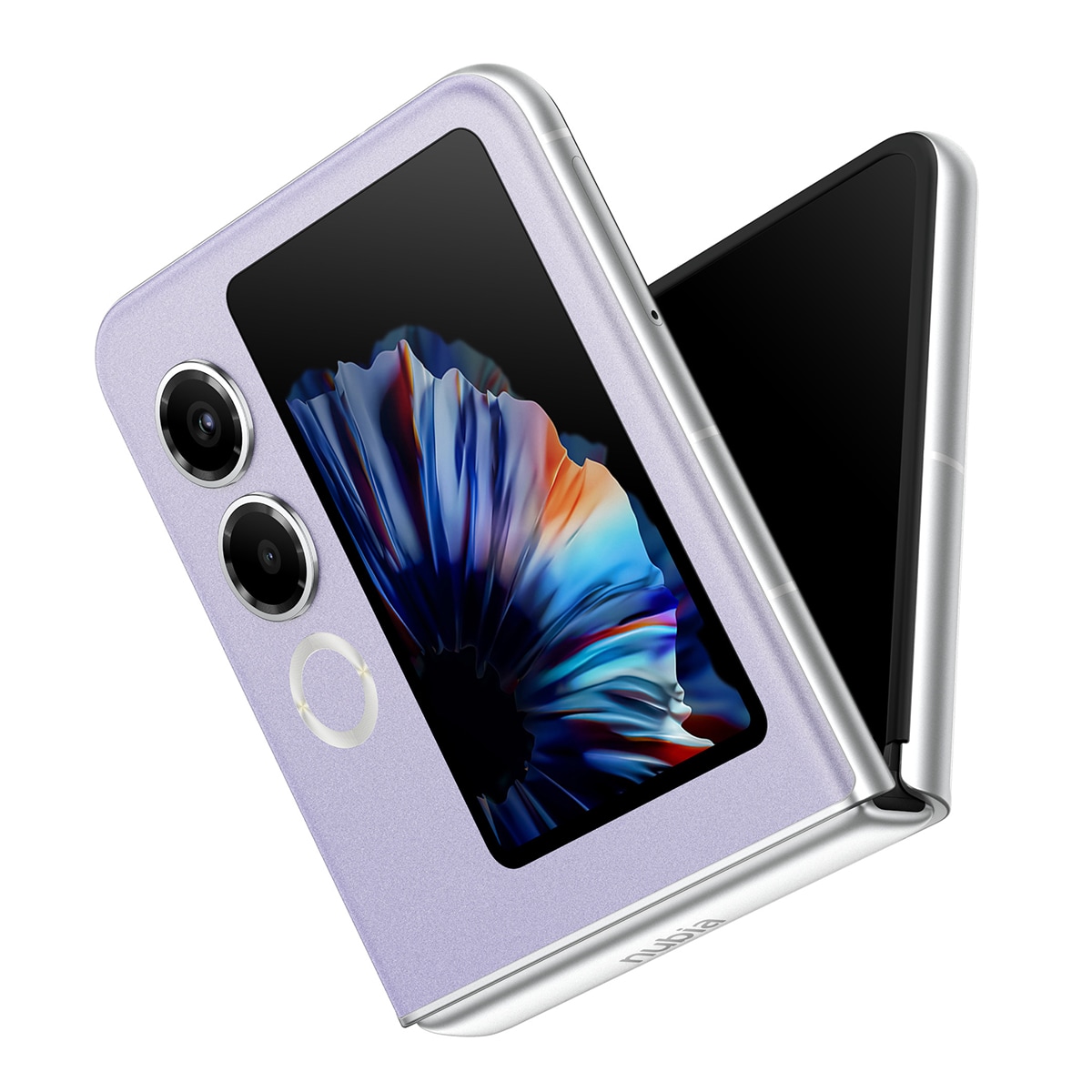 ZTE nubia Flip 2 5G 8GB + 256GB móvil libre Lila-5