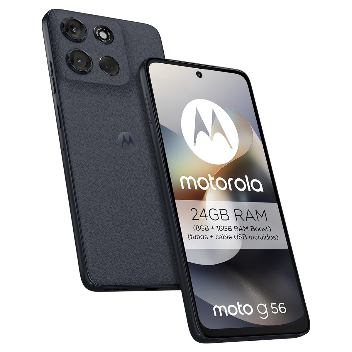 Motorola moto g56 8GB + 512GB móvil libre Pantone Black Oyster-4