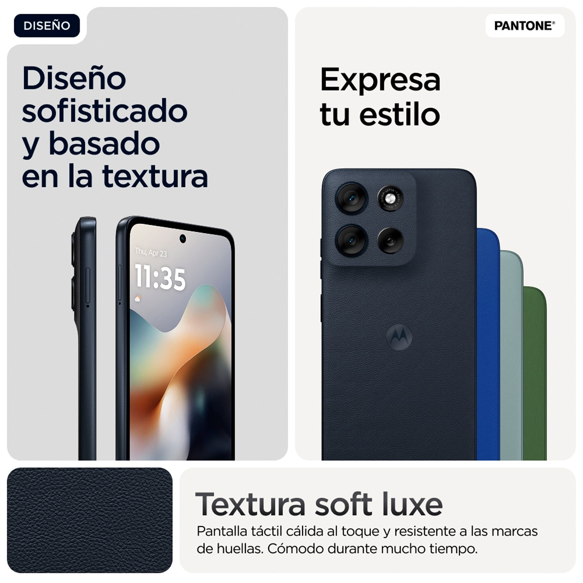 Motorola moto g56 8GB + 512GB móvil libre Pantone Black Oyster-6