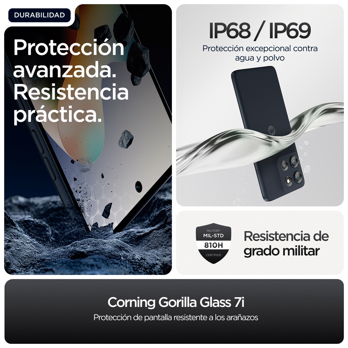 Motorola moto g56 8GB + 512GB móvil libre Pantone Black Oyster-7