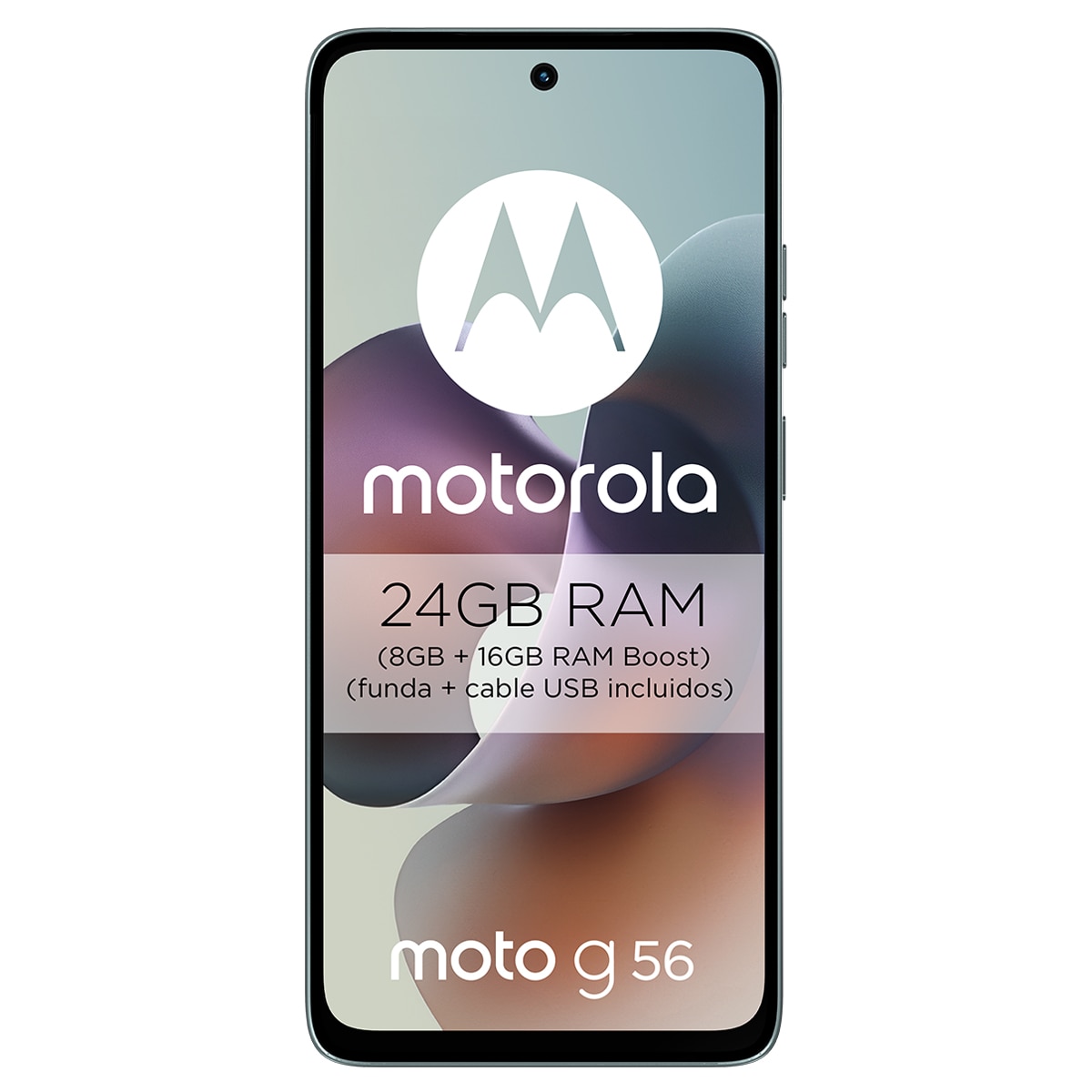 Motorola moto g56 8GB + 512GB móvil libre Pantone Gray Mist-2