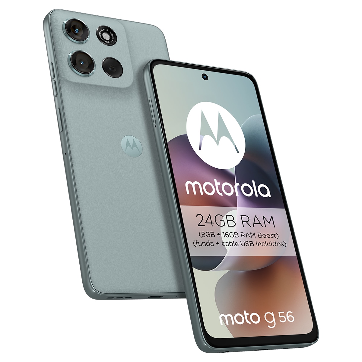 Motorola moto g56 8GB + 512GB móvil libre Pantone Gray Mist-4