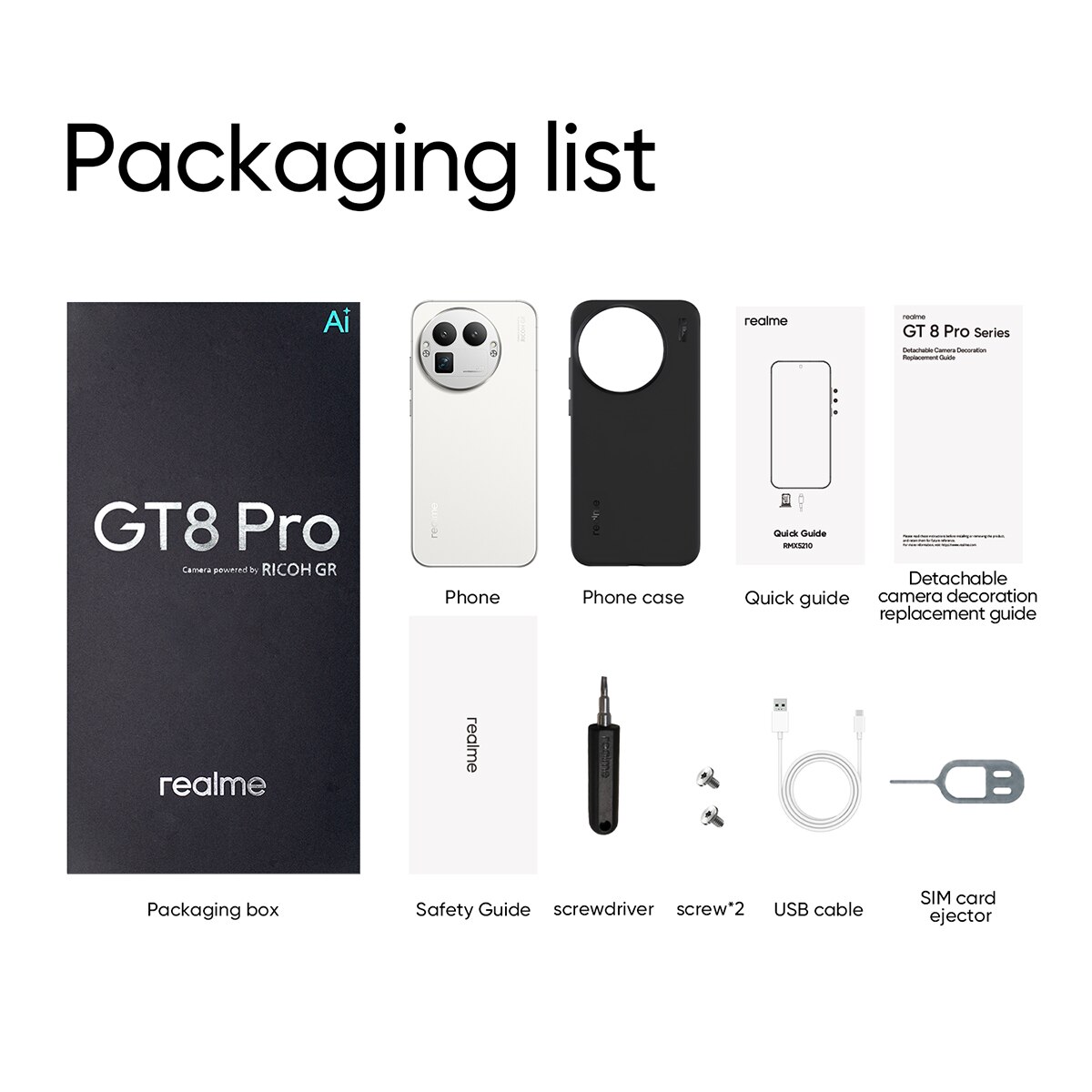 Realme GT8 Pro 12 GB + 256 GB móvil libre con Cargador 120W Blanco-9