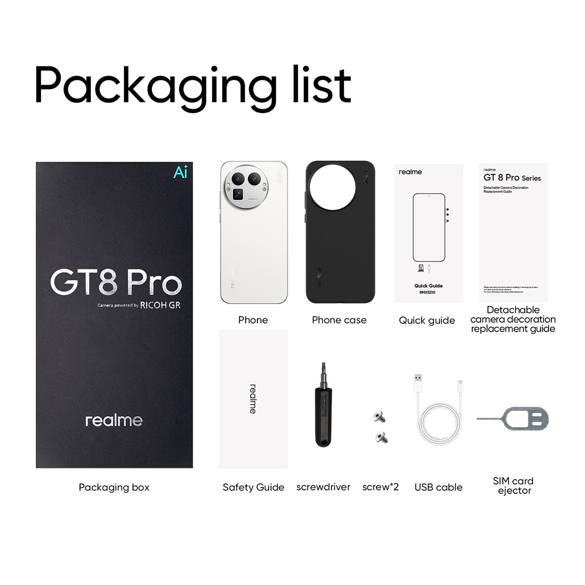 Realme GT8 Pro 16 GB + 512 GB móvil libre con Cargador 120W Blanco-9