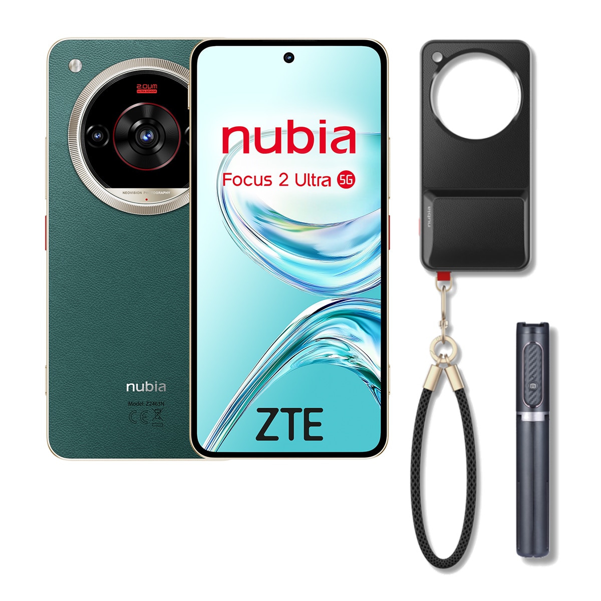 ZTE nubia Focus 2 Ultra 5G 8GB + 512GB móvil libre Gift Box Verde-1