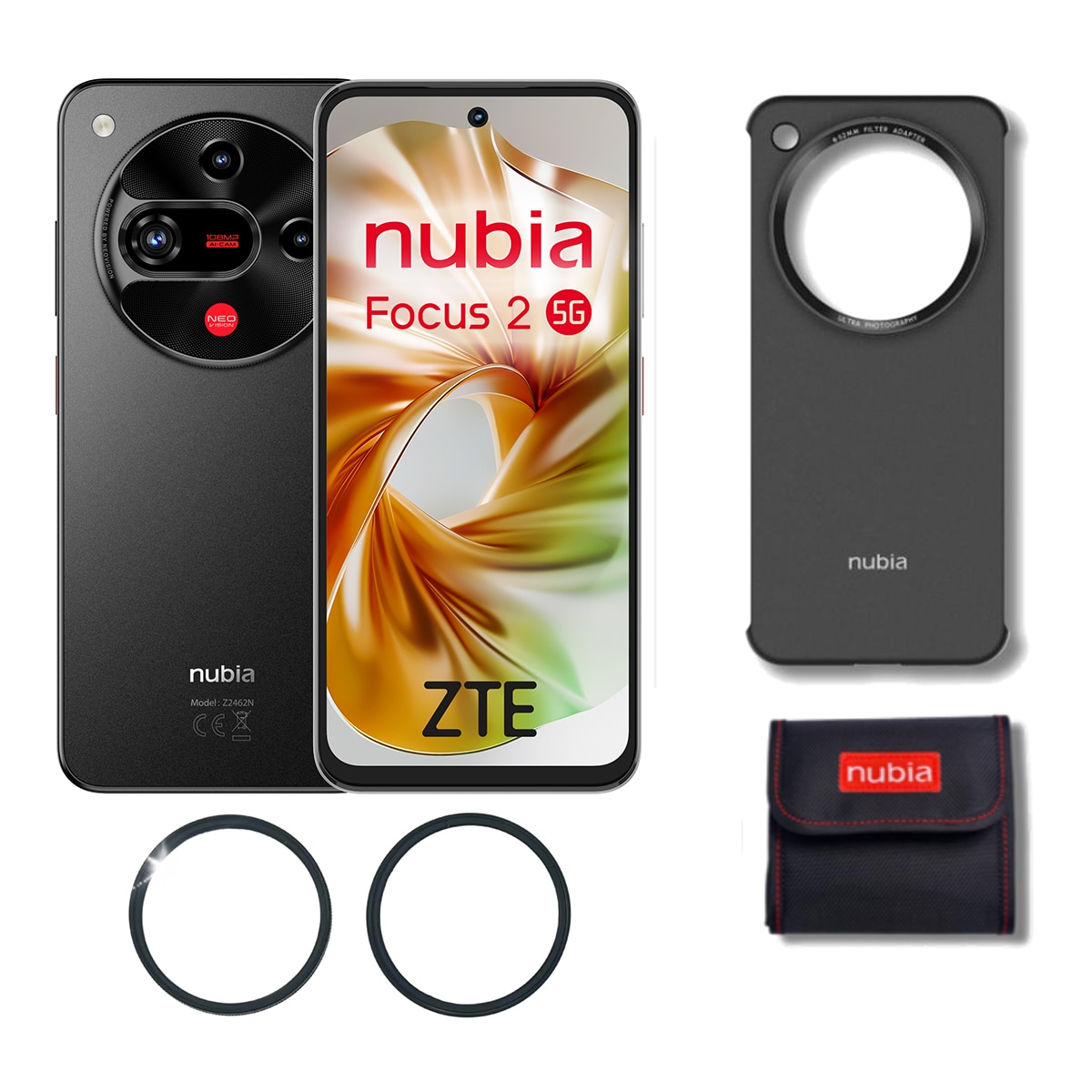 Imagen 0 de ZTE nubia Focus 2 8GB+256GB móvil libre Giftt Box