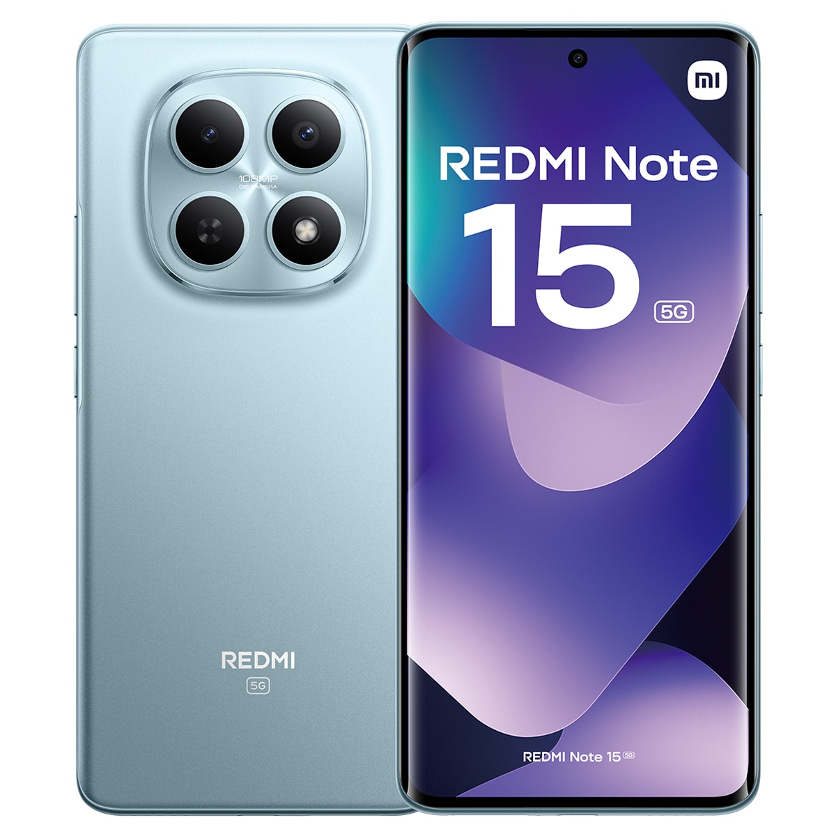 Móvil Xiaomi Redmi Note 15 5G 6,8" Snapdragon 6 Gen3 - Azul Glaciar 512 GB + 12 GB RAM Azul Glaciar-1