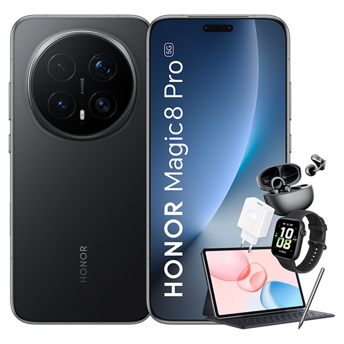 Imagen 0 de Honor Magic 8 Pro 12GB + 512 GB móvil libre Bundle