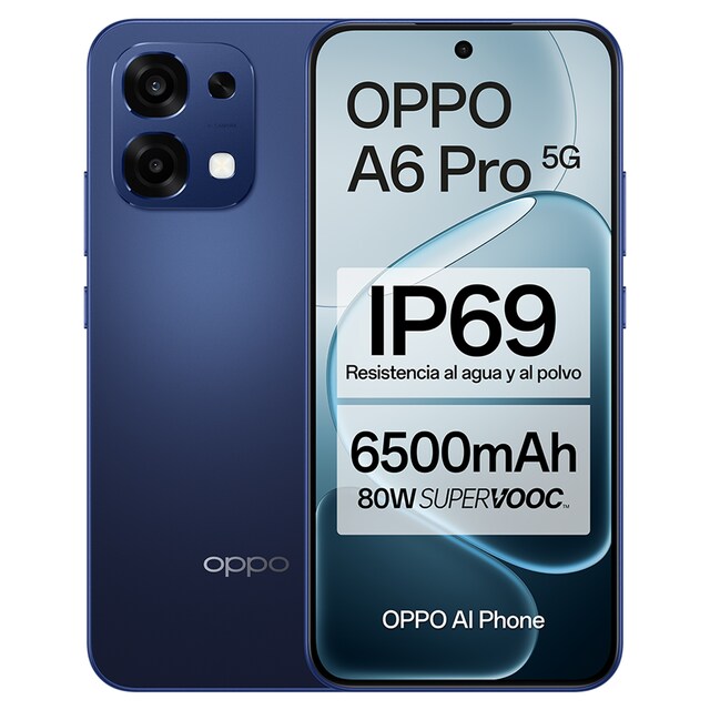 Imagen 0 de Oppo A6 Pro 5G 8GB + 256GB móvil libre + Funda